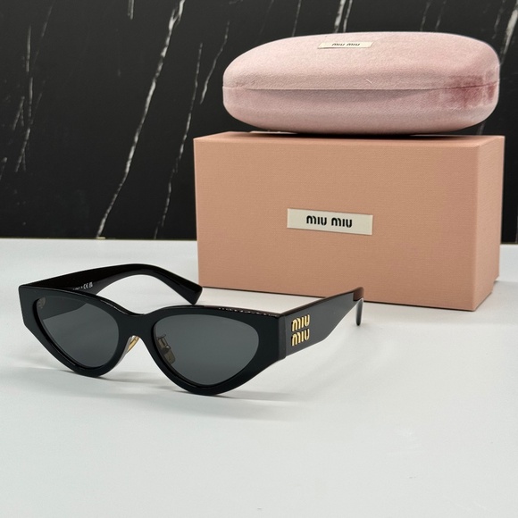 Miu Miu Accessories - NEW SMU 03Z 1AB5S0 MIU MIU BLACK MU03ZS 1AB5S0 WOMEN SUNGLASSES MU 01ZS 1AB5S0
